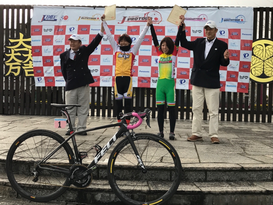 JBCF伊吹山ドライブウェイヒルクライム 唐見実世子(弱虫ペダルサイクリングチーム)が優勝