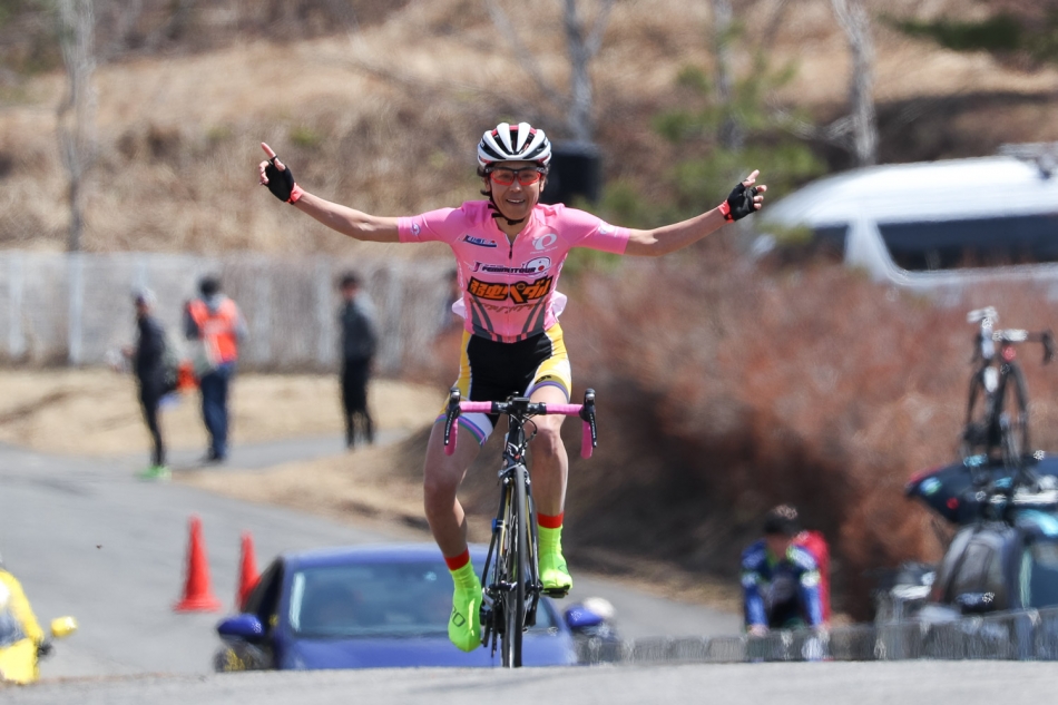 JBCF東日本ロードクラシック群馬大会Day-1 唐見実世子(弱虫ペダルサイクリングチーム)が優勝