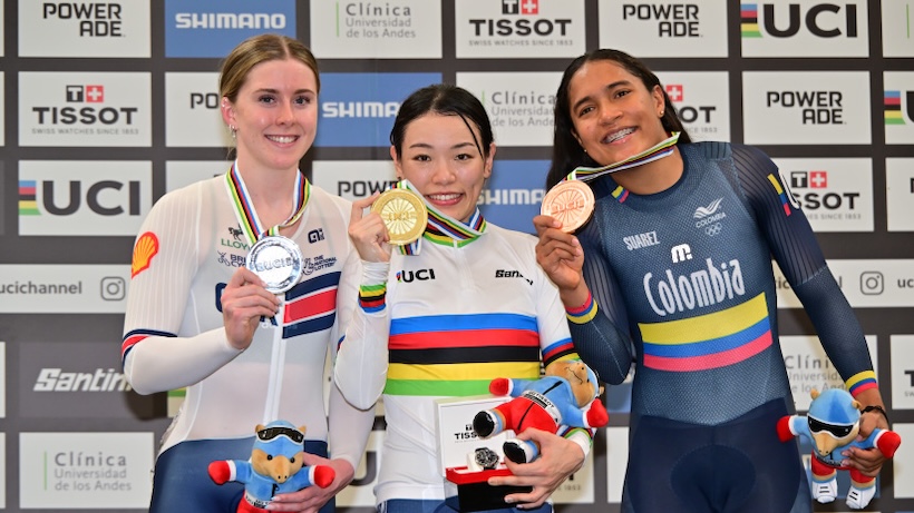 女子ケイリン 佐藤水菜 選手