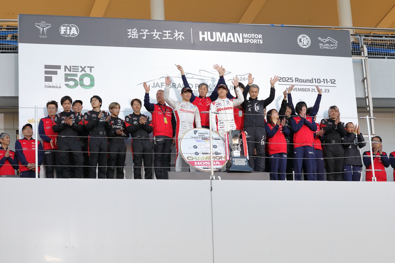 DOCOMO TEAM DANDELION RACING　2年連続チームチャンピオン獲得！ 1