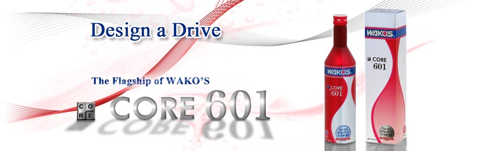 潤滑油☆３本セット☆ステッカー付き☆WAKO'S☆コア６０１☆CORE601ワコーズ